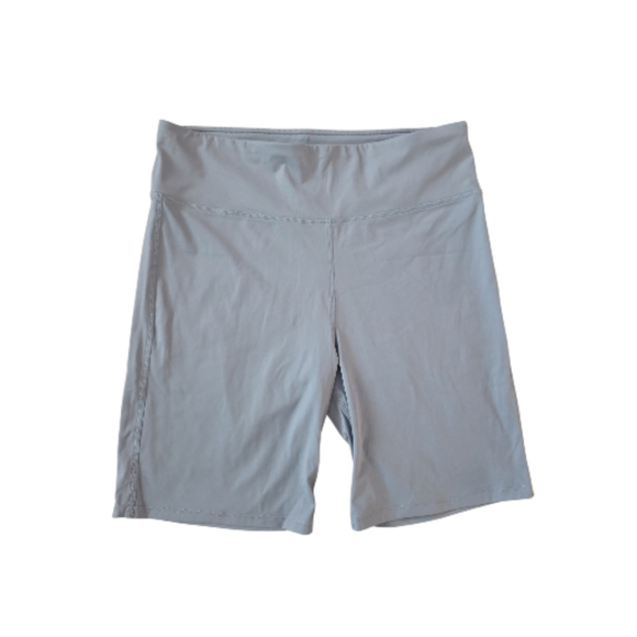 Zara Pants - Zara Women's Bicycle Shorts Size Medium / Large Rivets Gray Blue